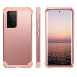 Samsung Galaxy S21 Rosegold Rugged Shockproof case
